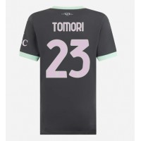 Camiseta AC Milan Fikayo Tomori #23 Tercera Equipación para mujer 2024-25 manga corta